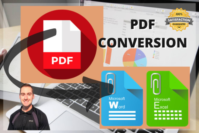 I will convert PDF to excel