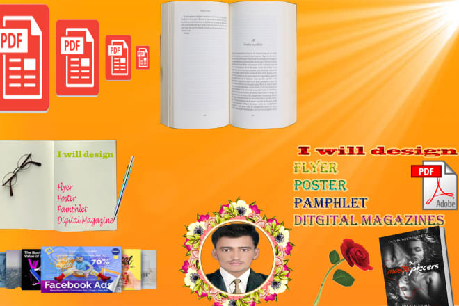 I will convert pdf to flipbook and digital magazine