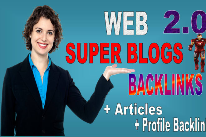 I will create 100 manually web 2 0 super blogs with login contextual backlinks