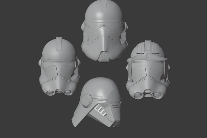 I will create 3d models, ready for 3d printing