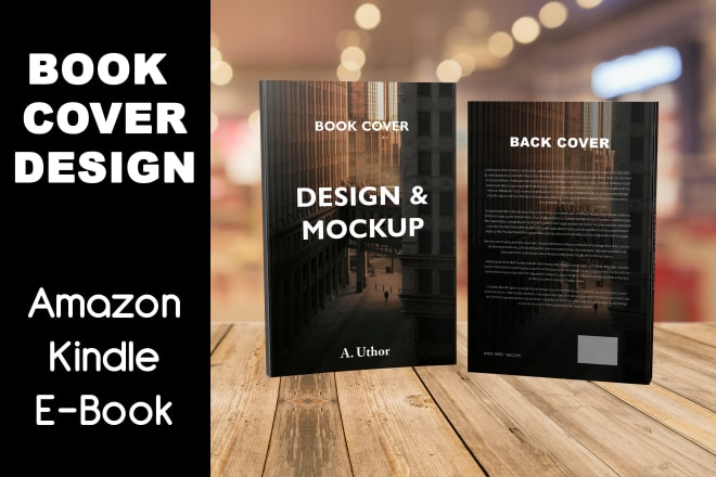 I will create a book cover design self publish ebook amazon