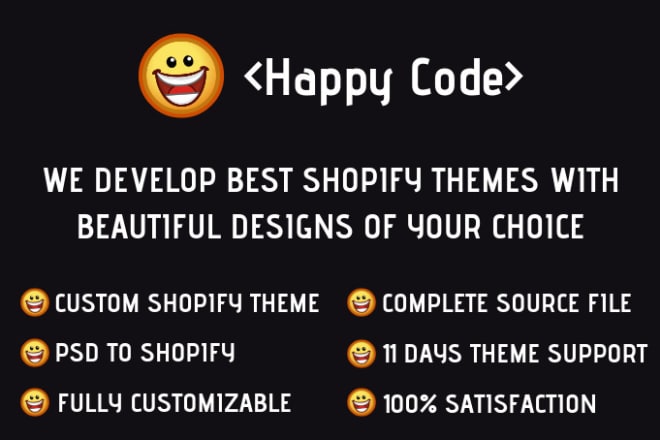 I will create a custom shopify theme of your choice for your shopify website