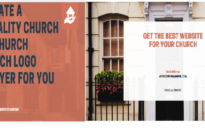I will create a functionality church website,church seal,church logo and church flyer
