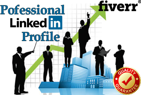 I will create a professional linkedin profile to shine