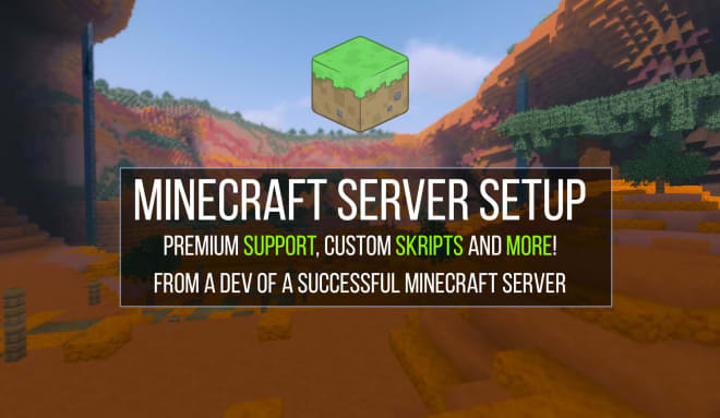 I will create a professional minecraft server for you