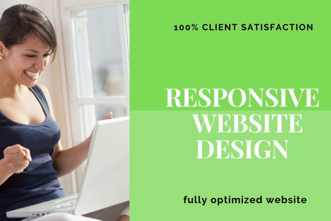 I will create a responsive wordpress website design and web store