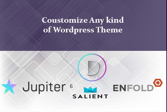 I will create a site using divi, jupiter, enfold, salient, themes