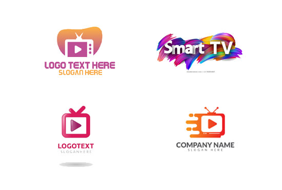 I will create a unique TV logo for your business with unlimited revision