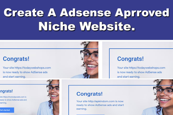 I will create a wordpress website for adsense approval