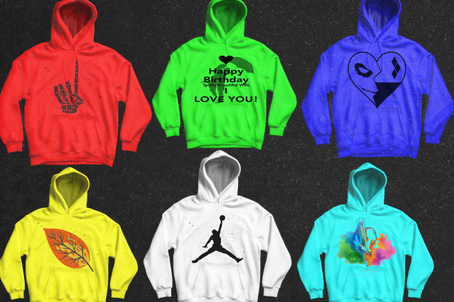 I will create amazing custom hoodie design within less time