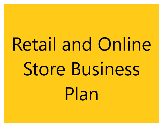 I will create an outstanding retail and online store business plan