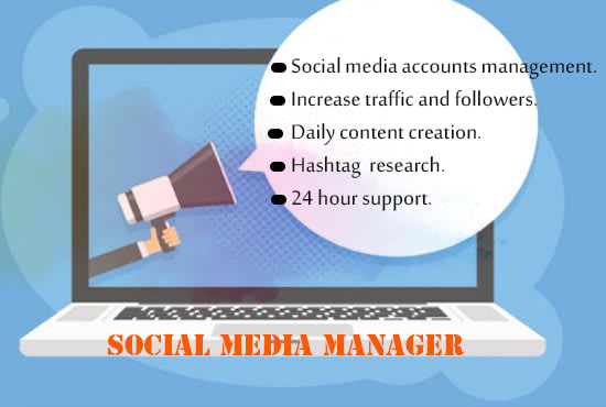 I will create and manage your social media accounts