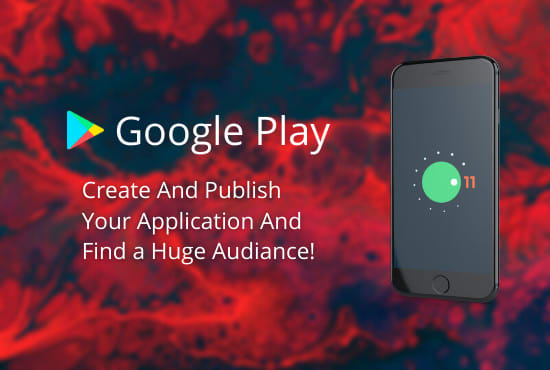 I will create and publish android apps