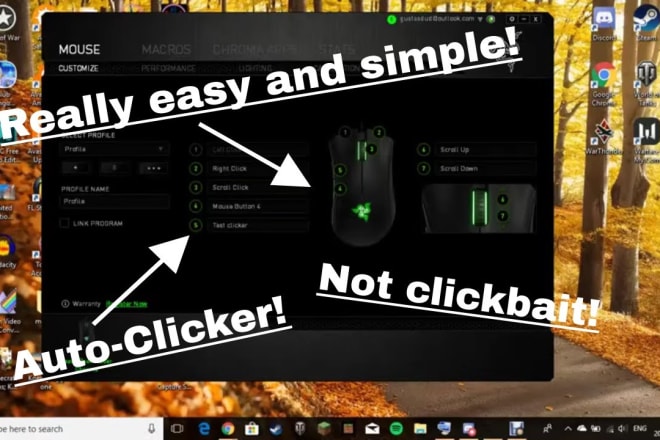 I will create auto clicker windows application