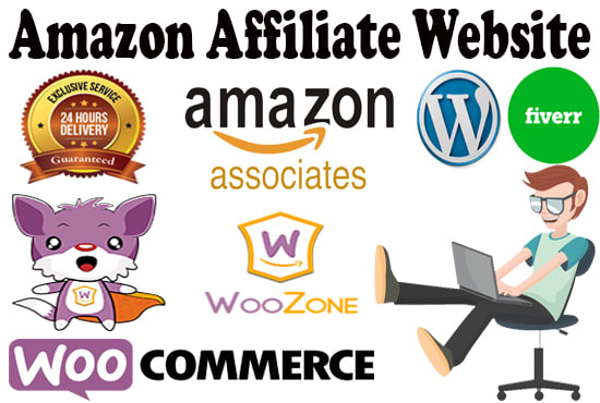 I will create best amazon affiliate store website