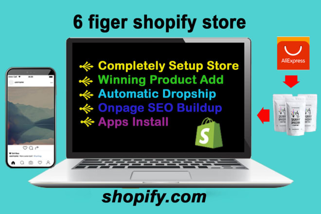I will create best one product shopify dropshipping store