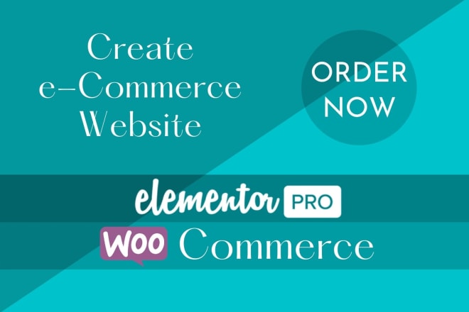 I will create ecommerce website with woocommerce,elementor pro,oceanwp,astra pro