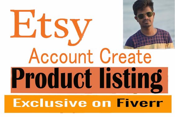 I will create etsy account,set up your new etsy shop