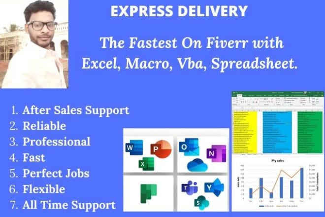 I will create excel macro, excel vba, excel function formula fast automation