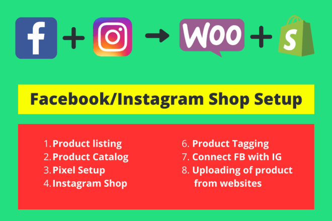 I will create facebook shop for your business