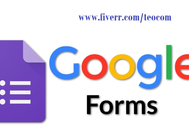 I will create google forms, questionnaires