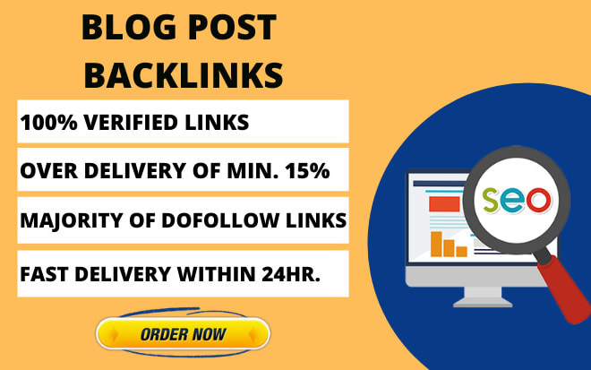 I will create high quality blog post backlinks for google ranking