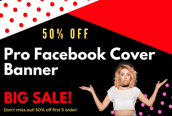 I will create impressive facebook cover and any social media banner