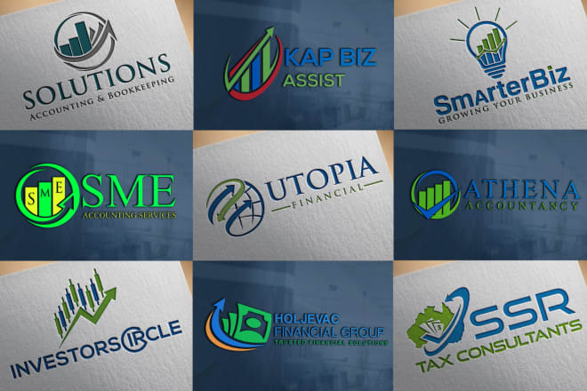 I will create insurance, financial and accounting logo