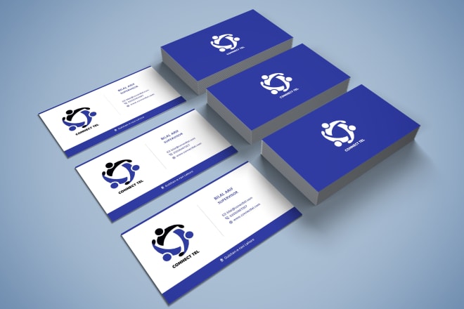I will create minimalist luxury modern business card design