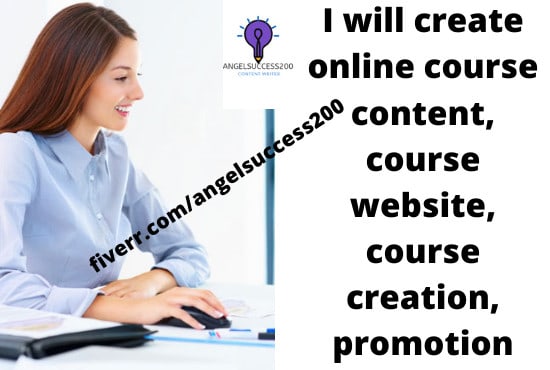 I will create online course content, course website, course creation, PPT presentation