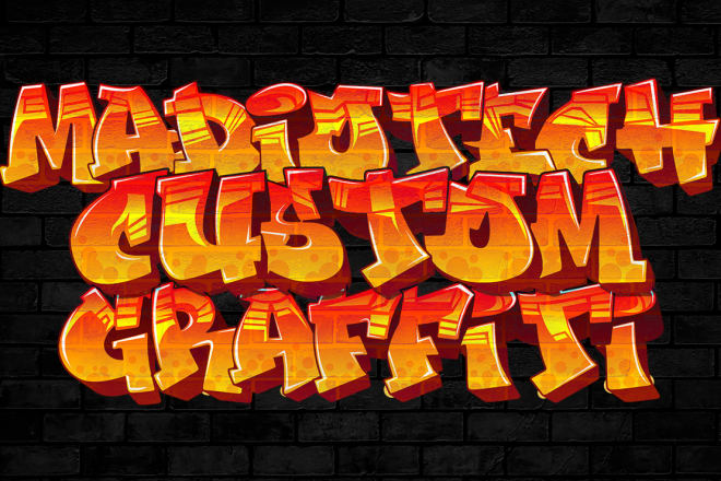 I will create original graffiti style for your logo or your word