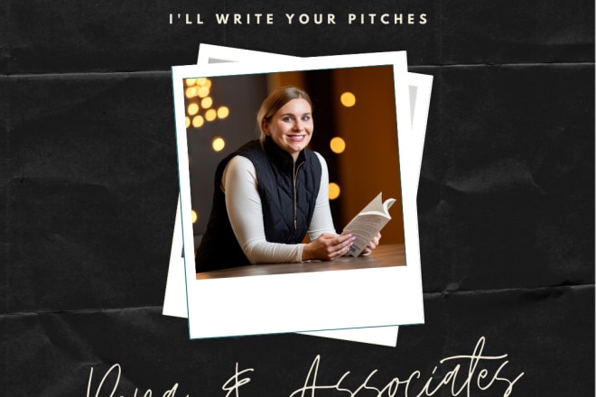 I will create pitching templates for you