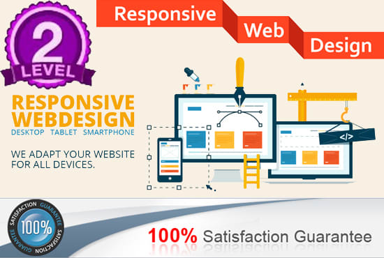 I will create responsive web design
