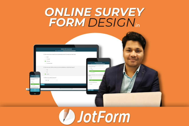 I will create smart and responsive online form in jotform