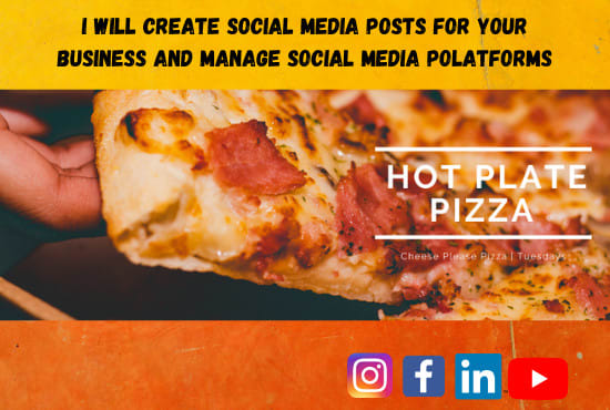 I will create social media posts for your business
