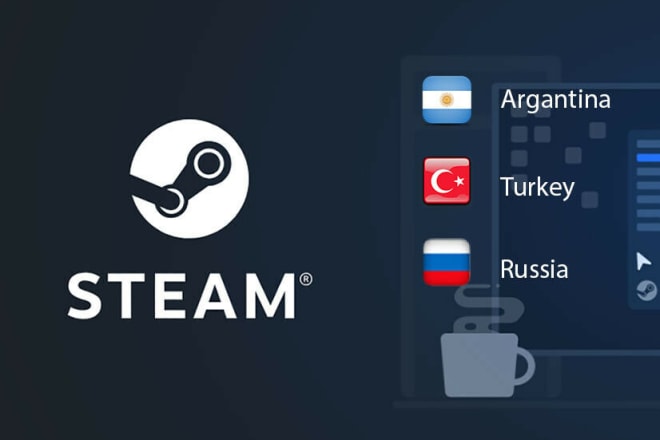 I will create steam account at country of your choice l argentina