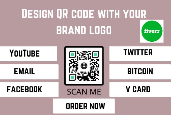 I will create stunning qr code and bookmark with your logo design