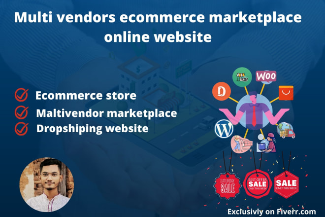 I will create woocomerce multi vendor ecommerce marketplace website with dokan pro