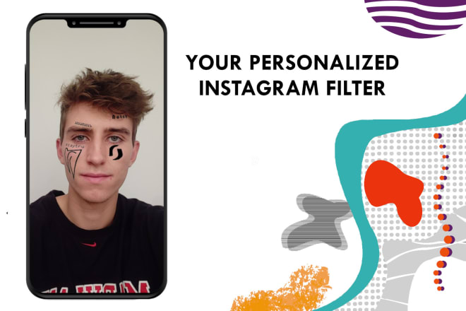 I will create your own personal instagram filter with spark ar