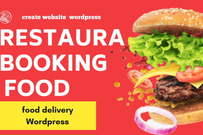 I will create your restaurant website with online food order system