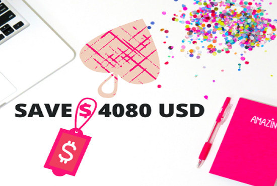 I will create your website and save 4080 USD