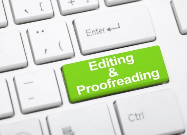I will deliver exceptional proofreading and editing services