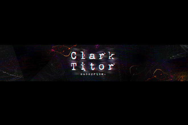I will design a banner for your youtube channel