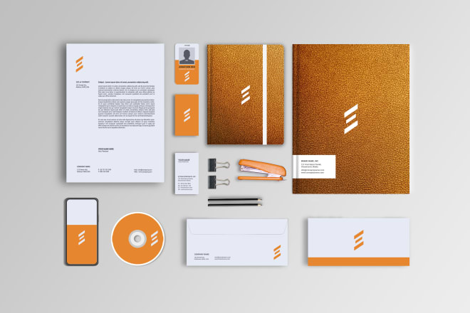 I will design a corporate identity package for branding