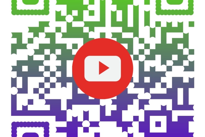 I will design a custom and unique qr code with your logo and shapes