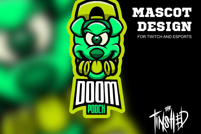 I will design a kickass mascot logo for twitch or esports