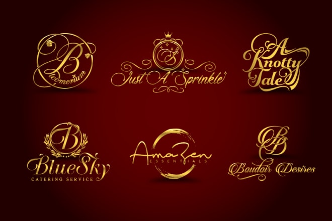 I will design a luxury signature logo