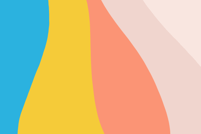 I will design a minimalist colorful wallpaper
