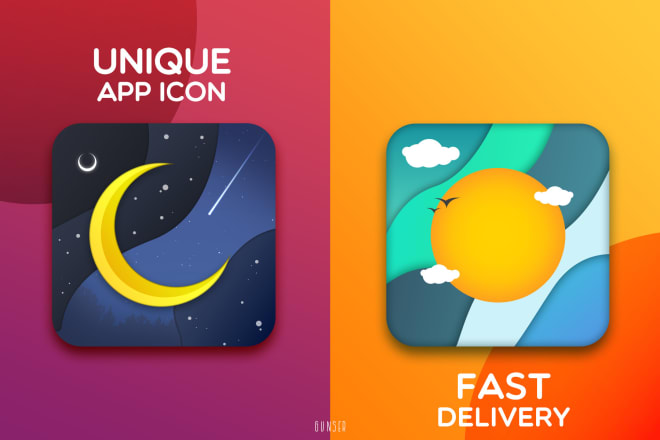 I will design a professional app icon for ios, android