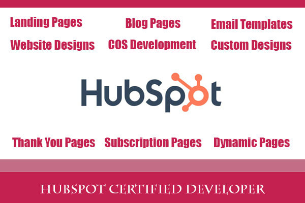 I will design and develop a quality hubspot template